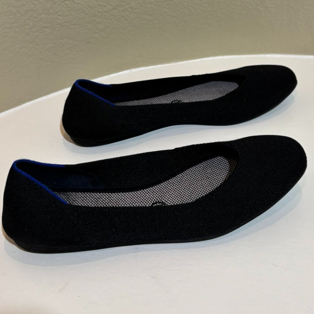 💙Rothy's Black Ballet Flat Size 9 - Picture 7 of 12